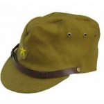 [B012HPR8GO] 旧 日本軍 帝国 陸 隊 帽 垂れ 略帽 ハイ クオリティー 帽子 戦争 映画 撮影 小 道具 サバゲー（60cm）