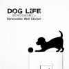 [B00TO944HS] ウォールステッカー DOG LIFE 「ジャックラッセルテリア　（ボール）」