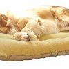 [B00XZ0KR3W] wan nyan paradise 犬 猫 等 ペット ぐっすり眠る ふんわり ベッド マット クッション (M, 茶)