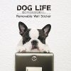 [B00SUS29S0] ウォールステッカー DOG LIFE Color 「フレンチブルドッグ」