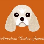 [B00JBI791A] うちの アメリカン コッカー スパニエル 犬 ステッカー オレンジバック dst028-b